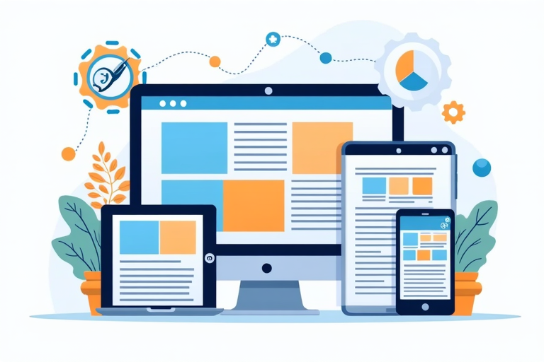 Web design and development services